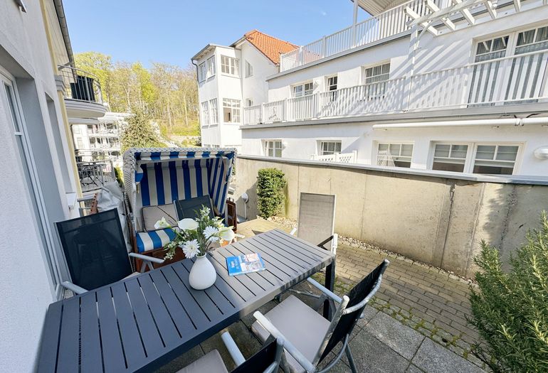 Villa Rosa Whg. 09 StrandGut mit Nord/West Terrasse - ideal um sich vom Alltag zu erholen